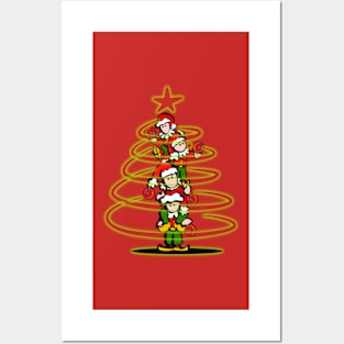 Merry christmas Posters and Art